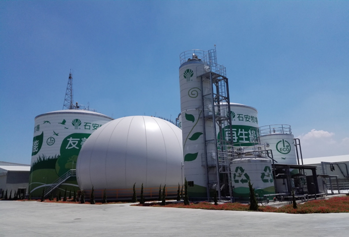 中國臺灣省石安牧場(chǎng)0.8MW雞糞沼氣發(fā)電項目
